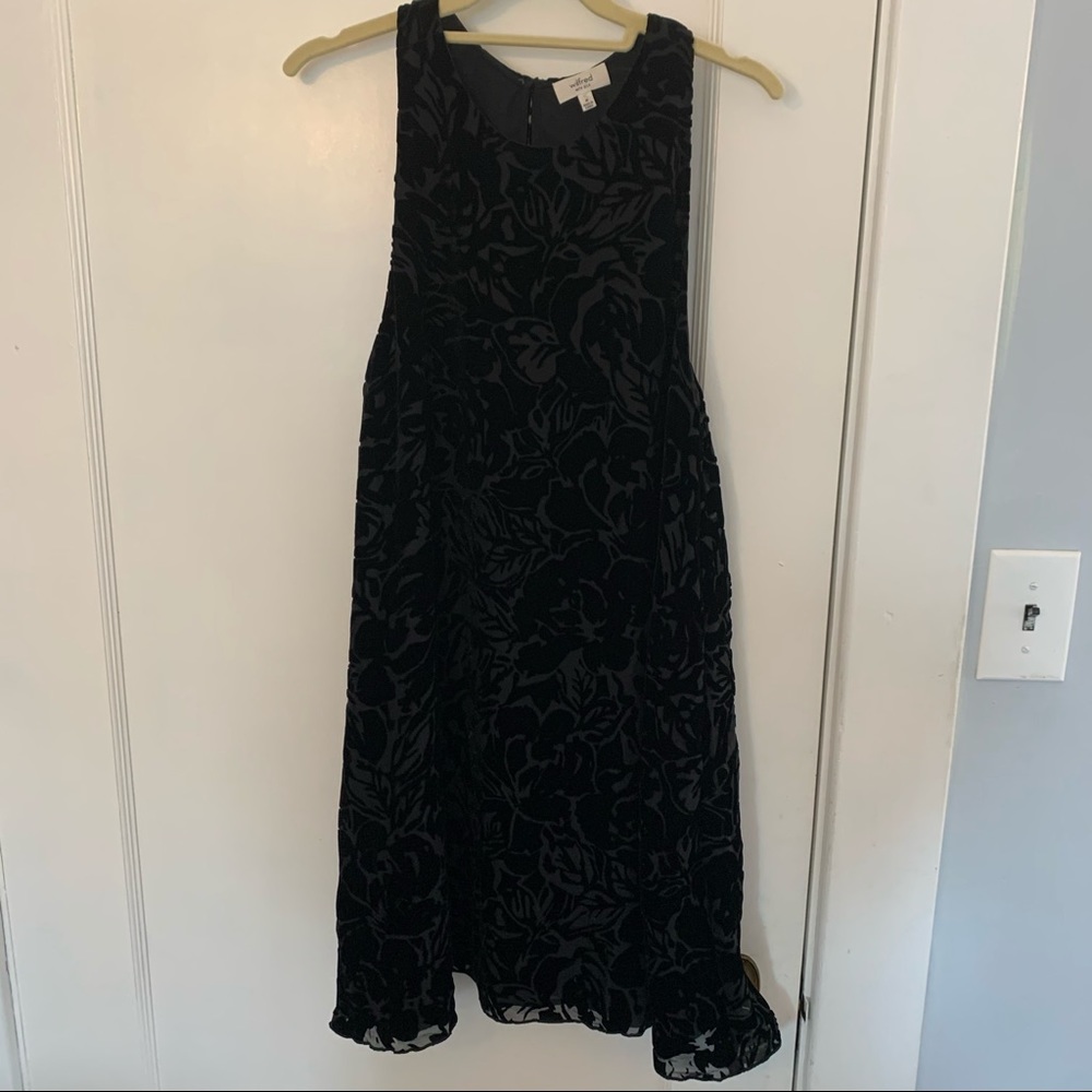 Black Velvet Aritzia Dress